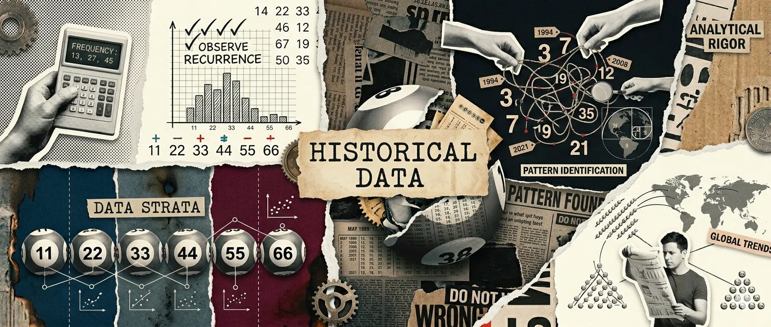 Lottery number analysis historical data